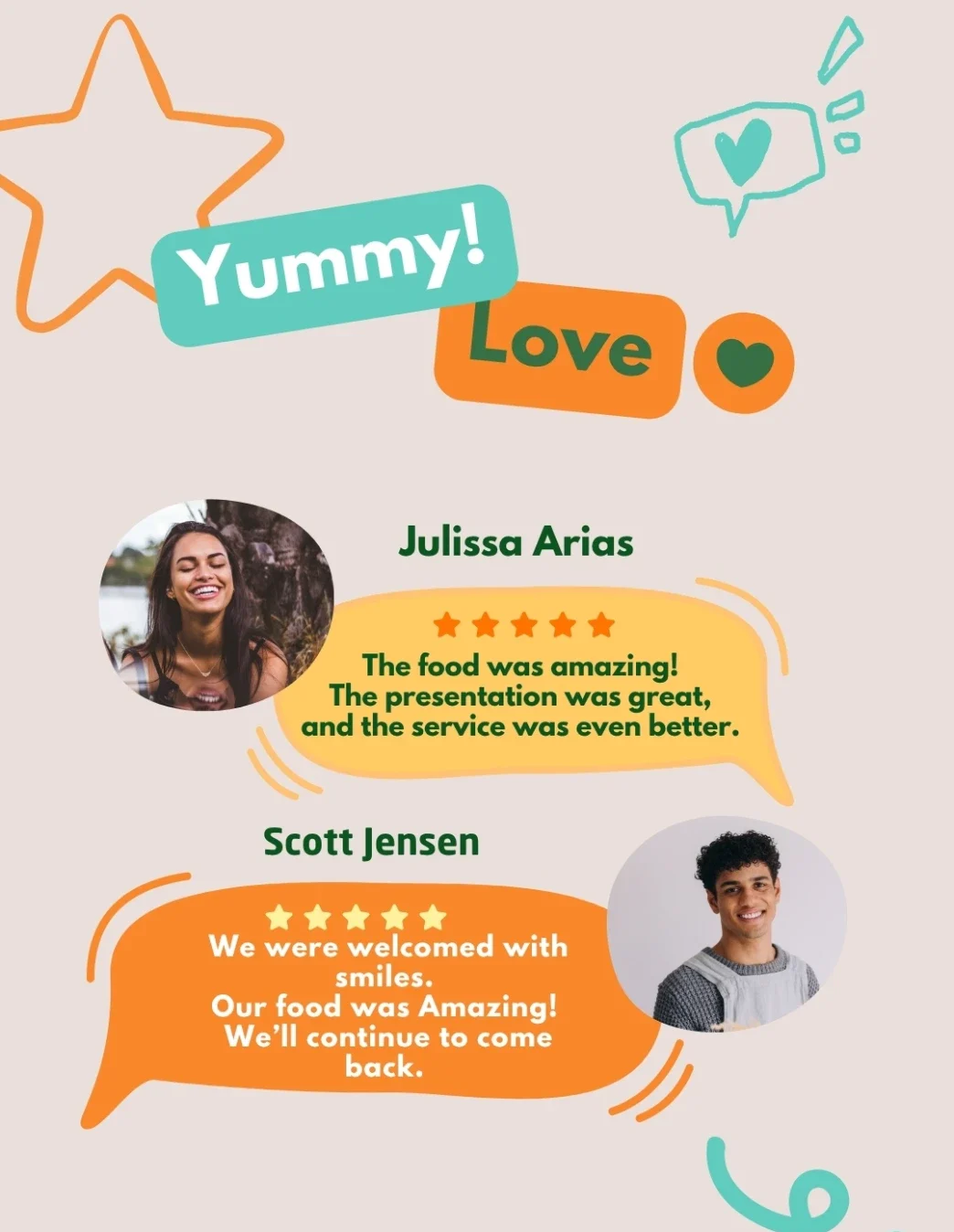 positive customer reviews after restaurant brand reputation protection